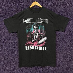 Limp Bizkit Loserville European Tour Poster Band T-Shirt L